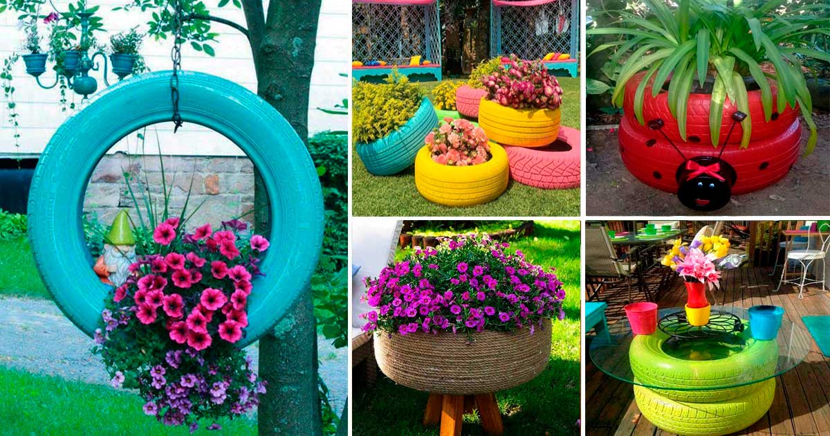 10 INCREÍBLES IDEAS PARA QUE PUEDAS DECORAR TU JARDIN CON MATERIAL